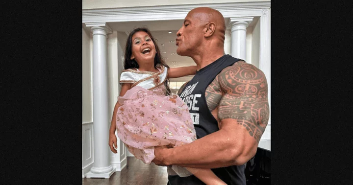 Dwayne ‘The Rock’ Johnson celebrates Fourth of July as he fishes for mermaid with daughter Tiana: 'Finally caught me one'