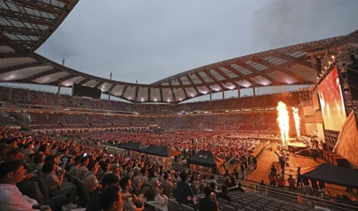 South Korea throws huge K-Pop concert for Scouts after storm Khanun disrupted their Jamboree