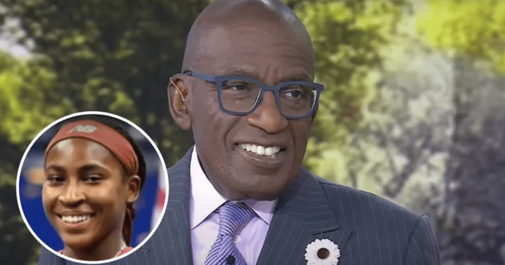 ‘Today’ host Al Roker’s almost falls off table while welcoming US Open winner Coco Gauff
