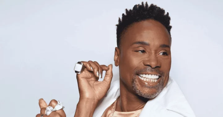 Billy Porter's 'cheap' all-white look at 2023 MTV VMAs has internet asking if he's broke