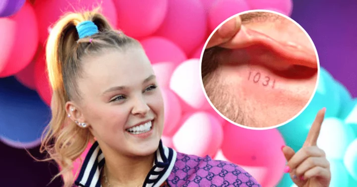 What does JoJo Siwa's tattoo mean? 'Boomerang' star debuts her first ink saying it's a 'significant number'