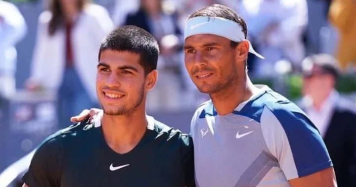 How tall is Carlos Alcaraz? Spanish star stands at same height as legendary tennis player Rafael Nadal