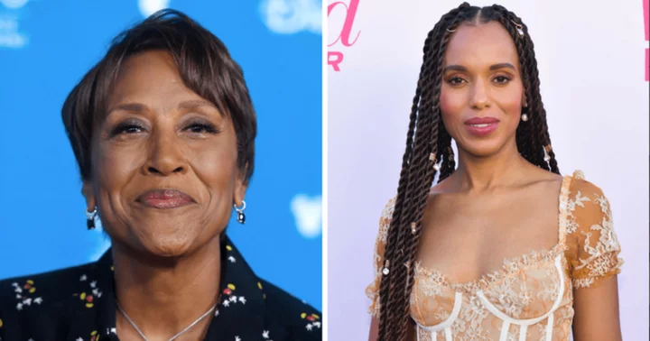 'Two fabulous women!' Robin Roberts praised for her candid interview with Kerry Washington away from 'GMA'