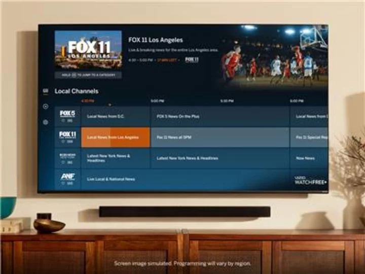 VIZIO Launches New Local Channel Category in WatchFree+ Streaming Service — Adding 20 Channels