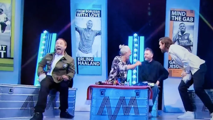 Jack Whitehall muted on final Soccer AM after making Rolf Harris and Rupert Murdoch joke