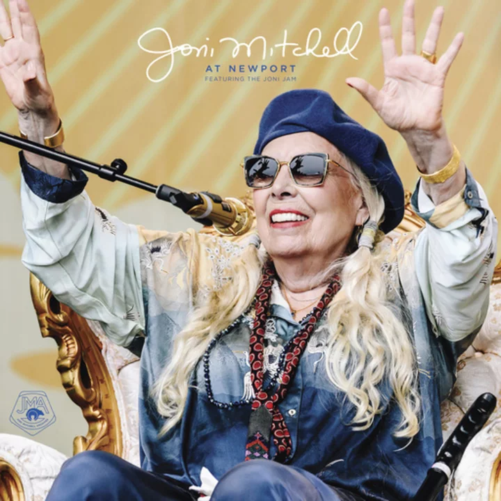 Joni Mitchell's 2022 live set at the Newport Folk Festival becomes an album