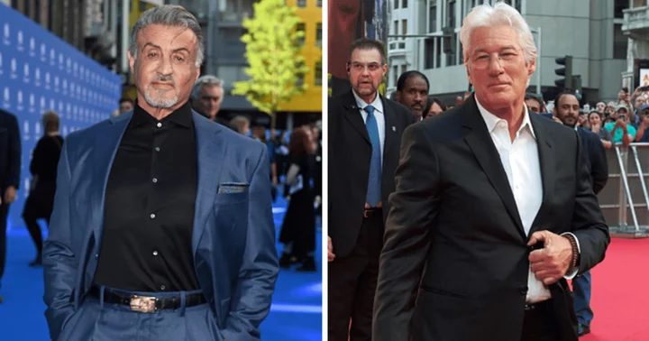 Sylvester Stallone once fired Richard Gere from a film and it may have been over a greasy chicken