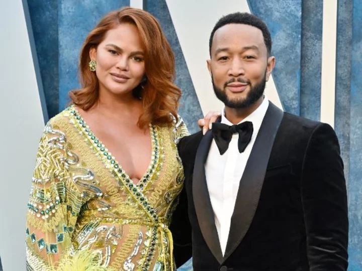 Chrissy Teigen reveals she and John Legend welcomed a son via surrogate