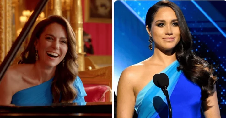 'She even copied the hairstyle!' Kate Middleton slammed for imitating Meghan Markle's style