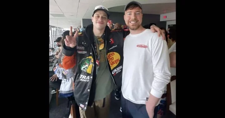 MrBeast makes famed TikToker 'leave' to 'hang out' with Pete Davidson on luxury yatch: 'That's pretty cool'