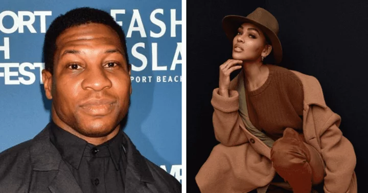 Meagan Good shows support for Jonathan Majors during court appearance amid assault charges
